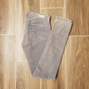 Adriano Goldschmied Super Skinny gray corduroy